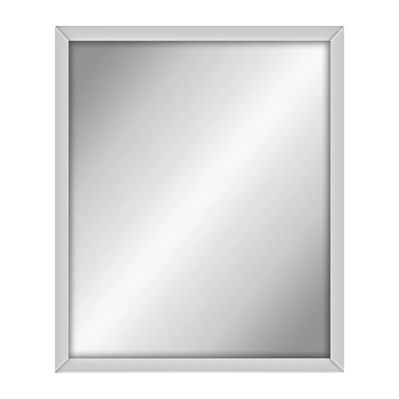 +WALL MIRROR SIMEX 50X60CM 2515 WHITE